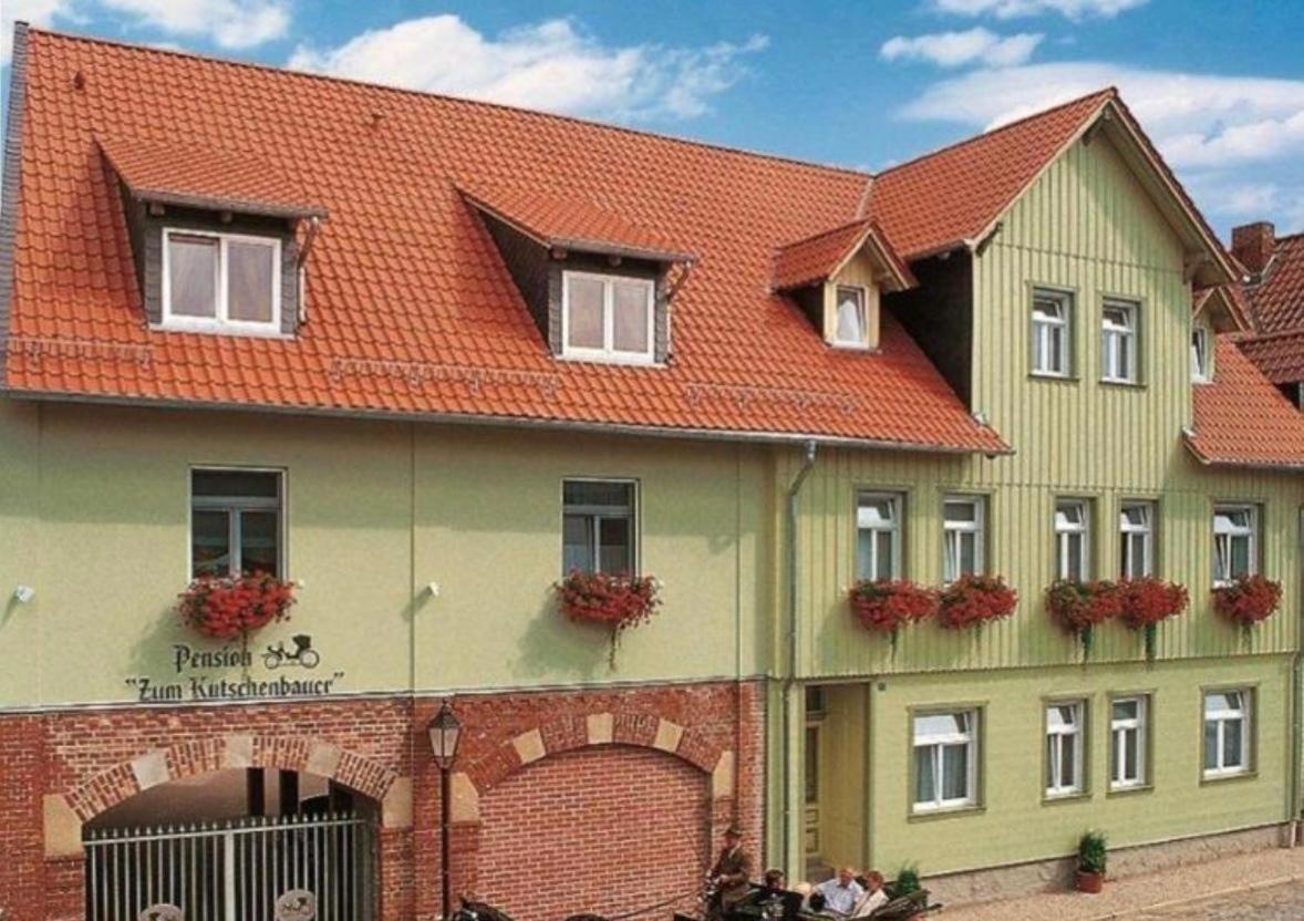 Pension Alter Kutschenbauer Wernigerode Εξωτερικό φωτογραφία