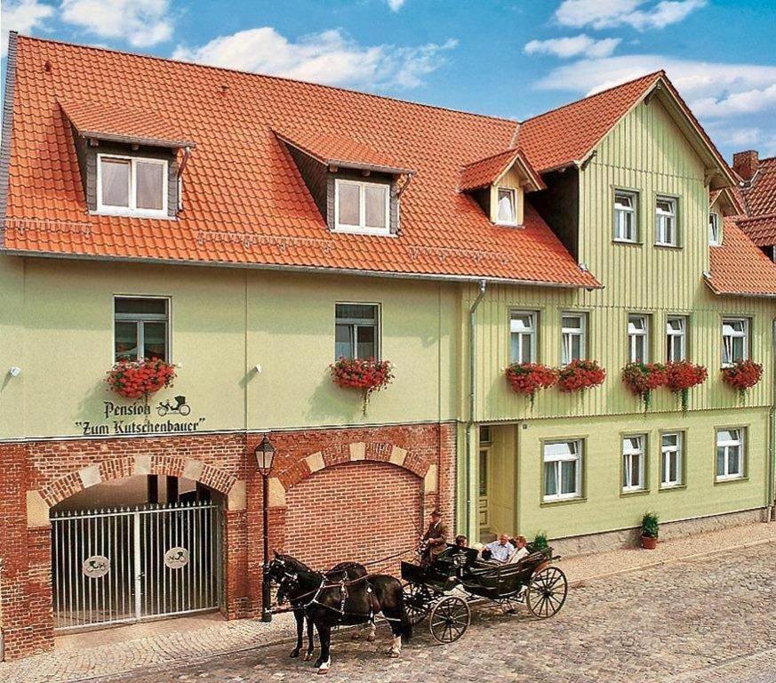 Pension Alter Kutschenbauer Wernigerode Δωμάτιο φωτογραφία